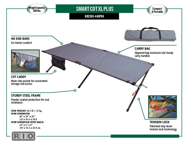 Rio best sale smart cot